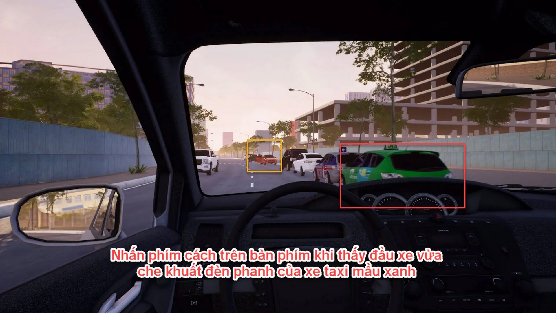 Xe đỗ che khuất tầm nhìn