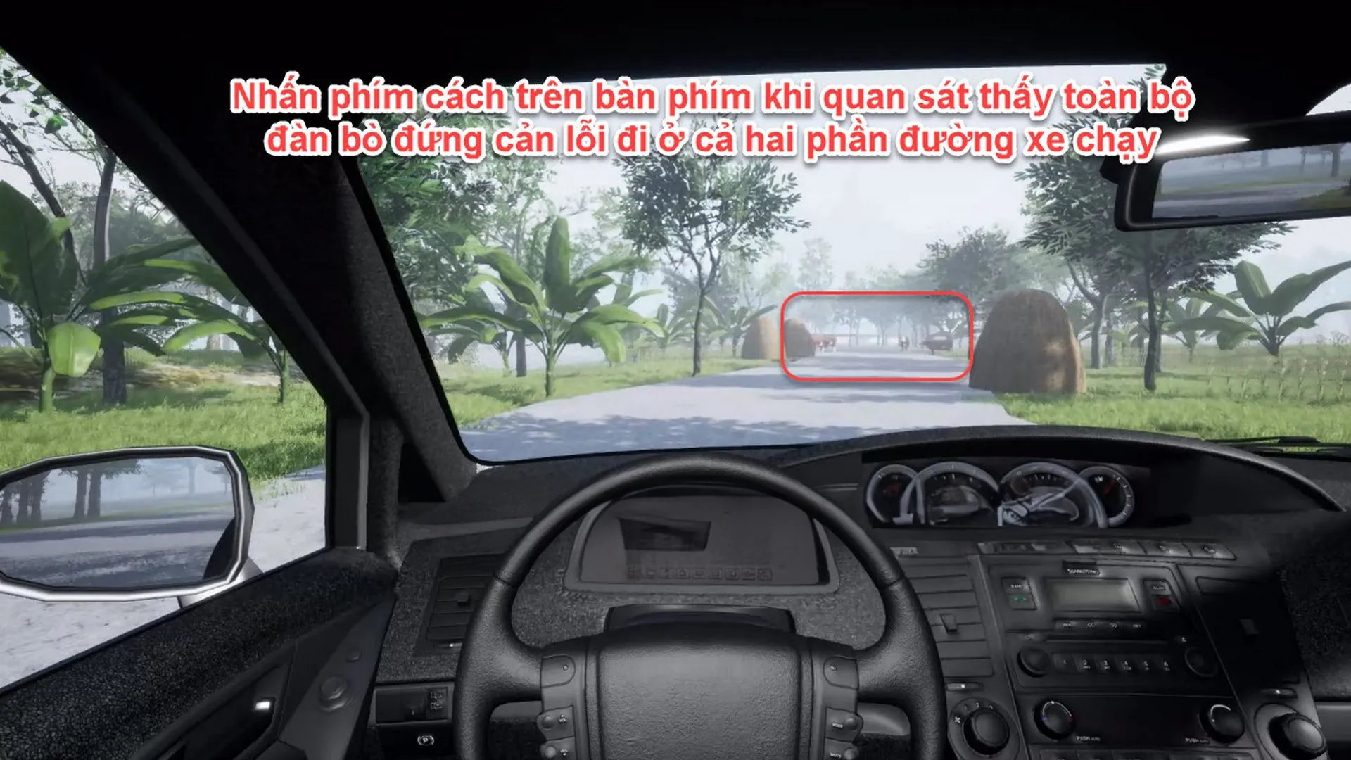 Đường hẹp, hai xe đối đầu