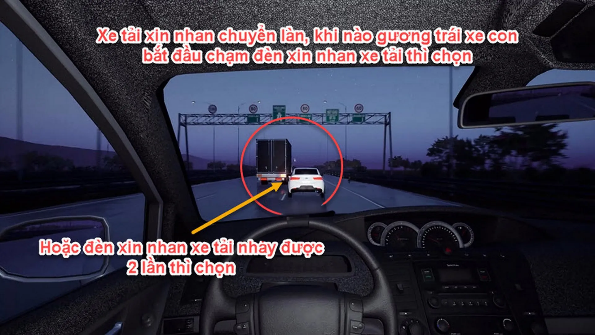 Mất điều khiển khi đổi làn