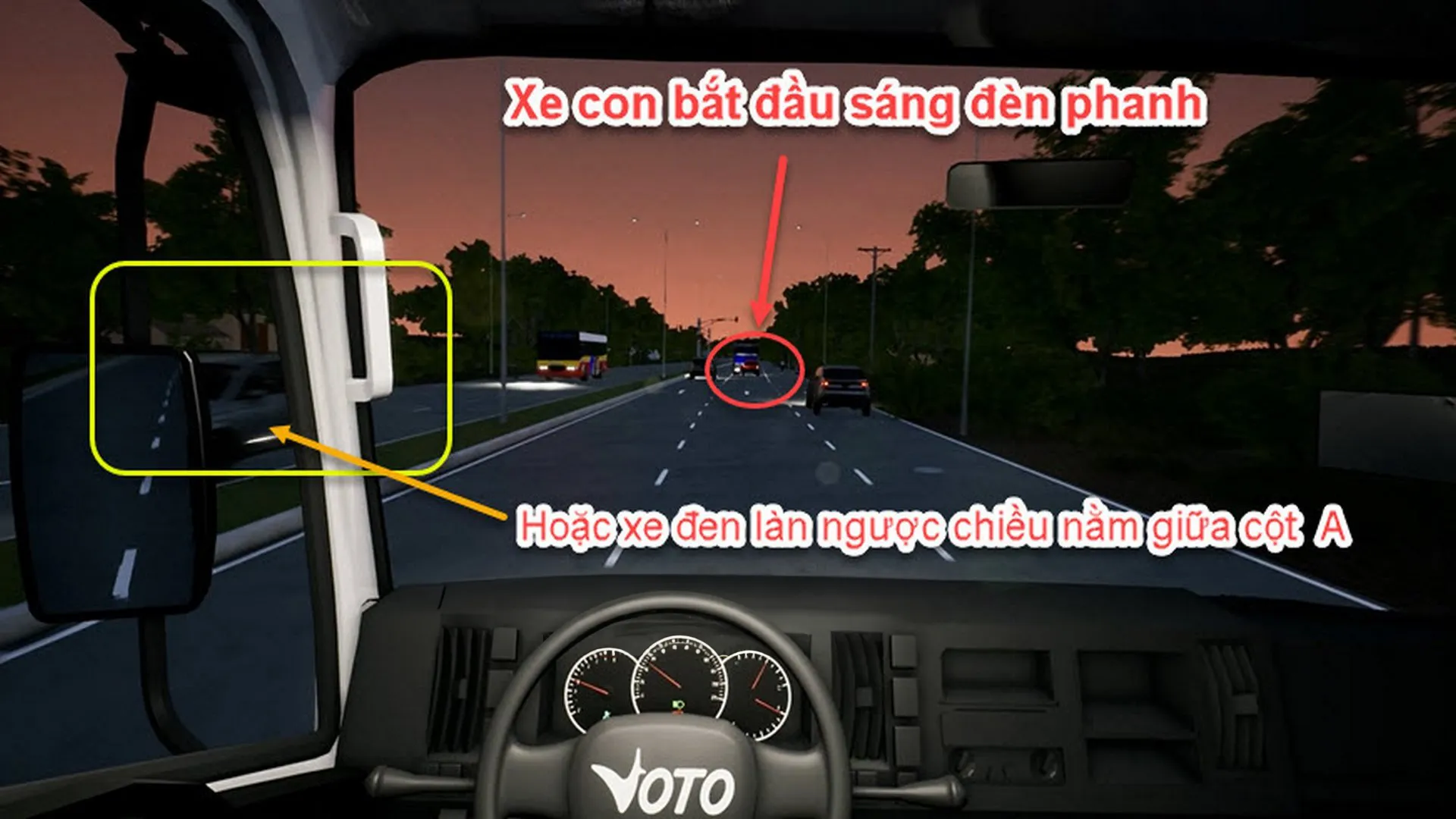 Xe máy bất ngờ dừng giữa đường đêm